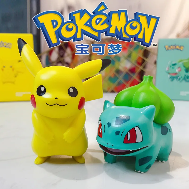 Экшн-фигурка аниме Takara tomy Покемон Пикачу Бульбазавр чармандер игрушки для детей |