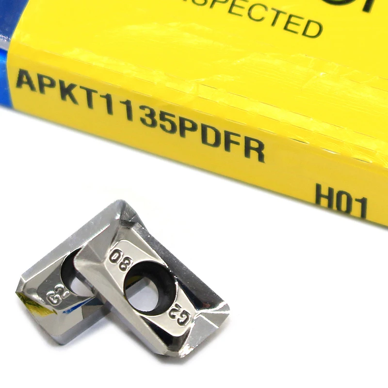 APKT1135 PDFR G2 H01 100% оригинальный фрезерный станок алюминиевый сплав с прорезями APKT 1135