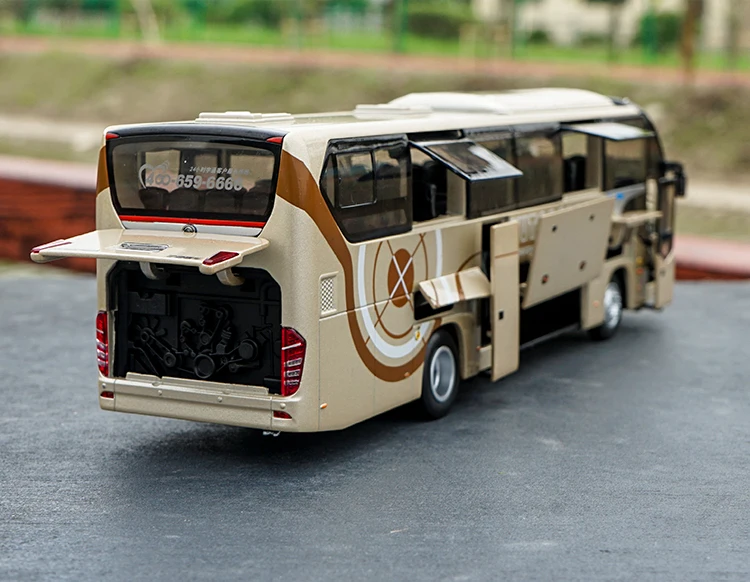 1/42 YuTong автобус ZK6128HQB автобус литой автобус модель автомобиля мальчик Gilr подарки игрушки