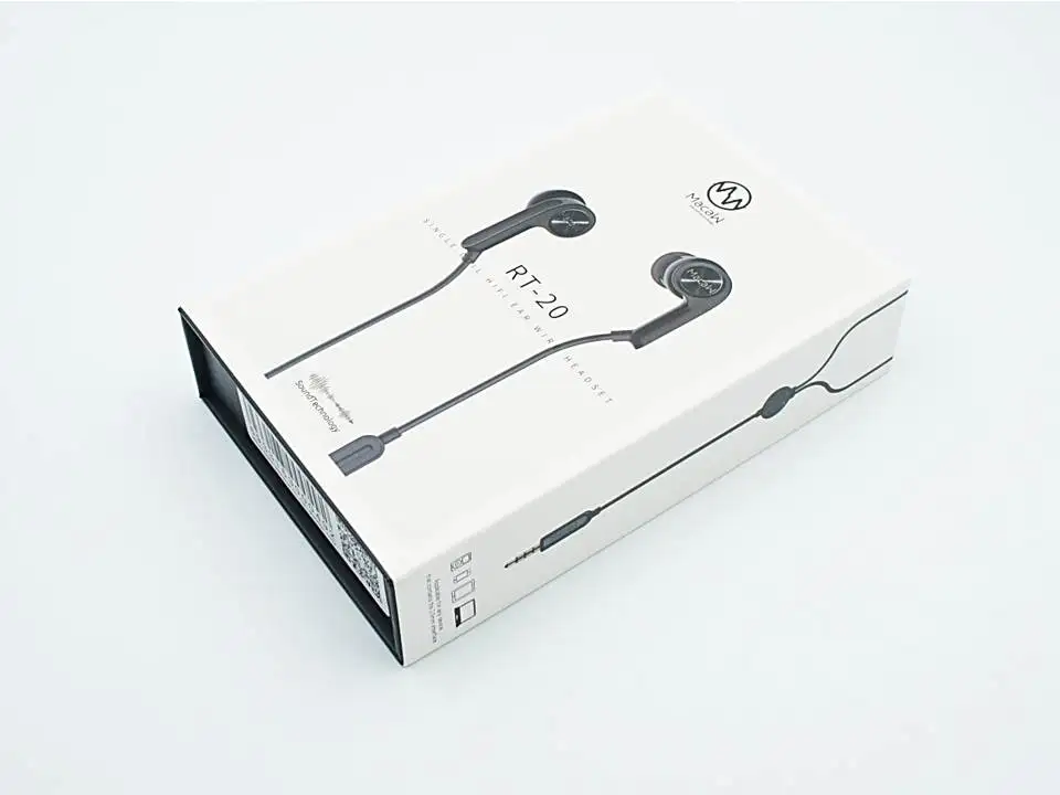 Наушники-вкладыши Macaw RT20 с динамическим драйвером и усиленными басами Hi-Fi