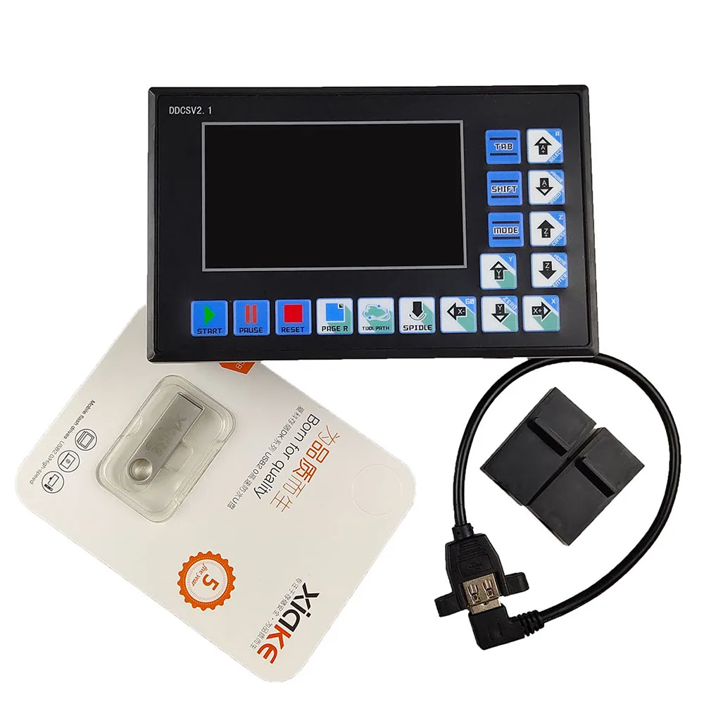 

CNC USB ddcsv2.1 4 Axis Offline Stand Alone Replace Router Engraving Drilling Milling Machine