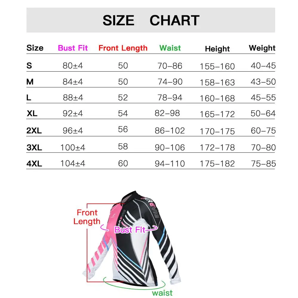 

DAREVIE Cycling Jersey Women Long Sleeve Cycling Jersey Women Beautiful Lady BIke Jerseys Summer Cool Dry Breathable Pro Jersey