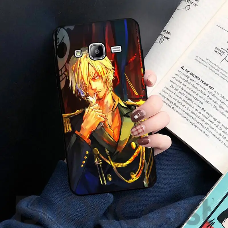 

The cook sanji One Piece Phone Case Cover for Samsung J6 J7 J2 J5 prime J4 J7 J8 2016 2017 2018 DUO core neo M20
