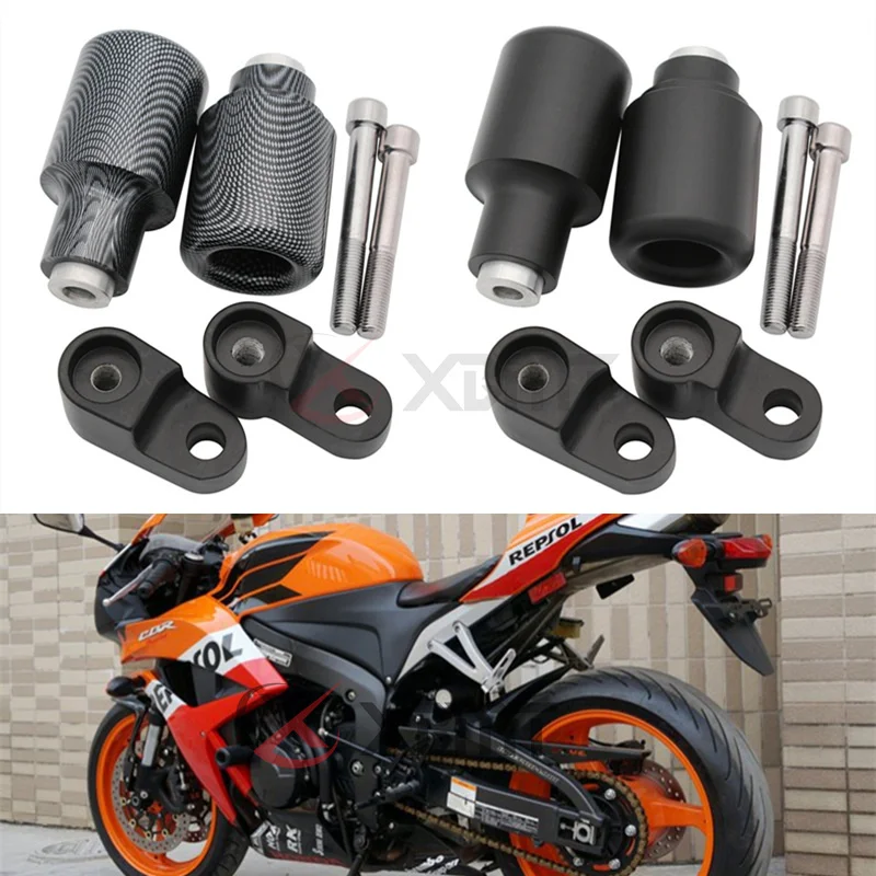 Рама мотоцикла без порезов ползунки защита от падения для Honda CBR600RR 2007 2008 CBR 600RR 600 RR