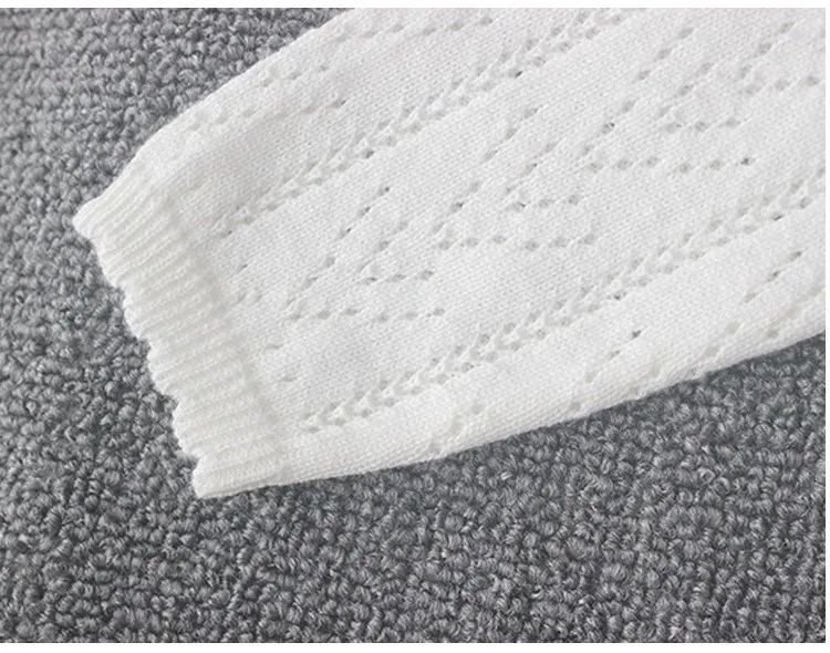 Новый Кардиган для девочек свитер желтого цвета Хлопковая Милая Одежда жакет