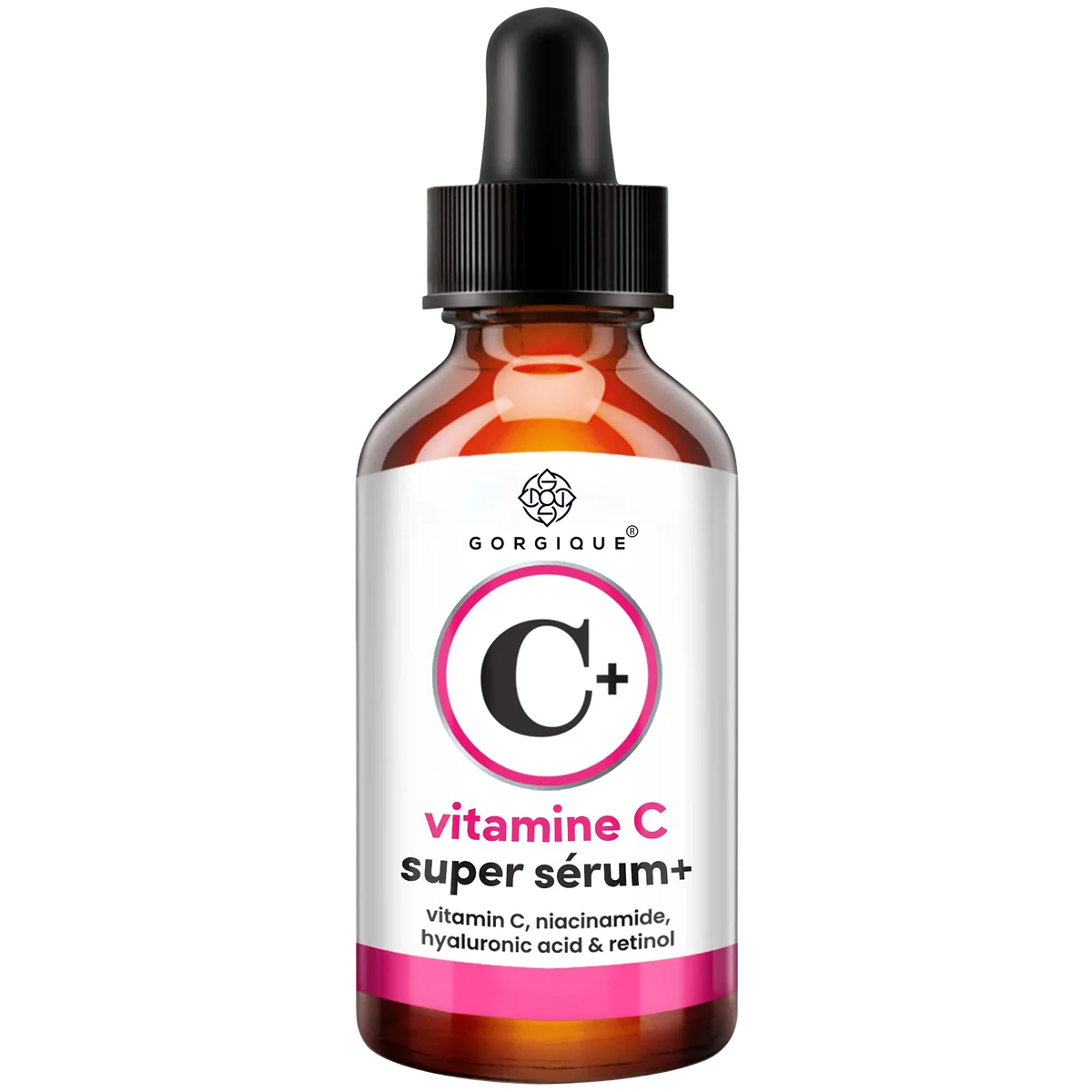 

GORGIQUE Vitamin C-Plus Super Anti Aging Anti-Wrinkle Facial Serum with Niacinamide, Retinol,Hyaluronic Acid, and Salicylic Acid