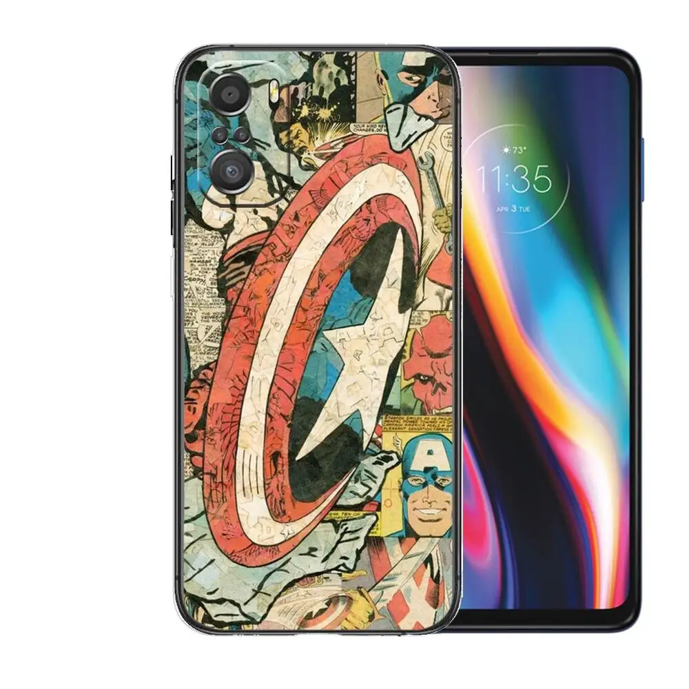 Фото Чехол с мультипликационным капитаном для телефона xiaomi mi 11 Lite pro Ultra 10s 9 8 MIX 4 FOLD 10T №3
