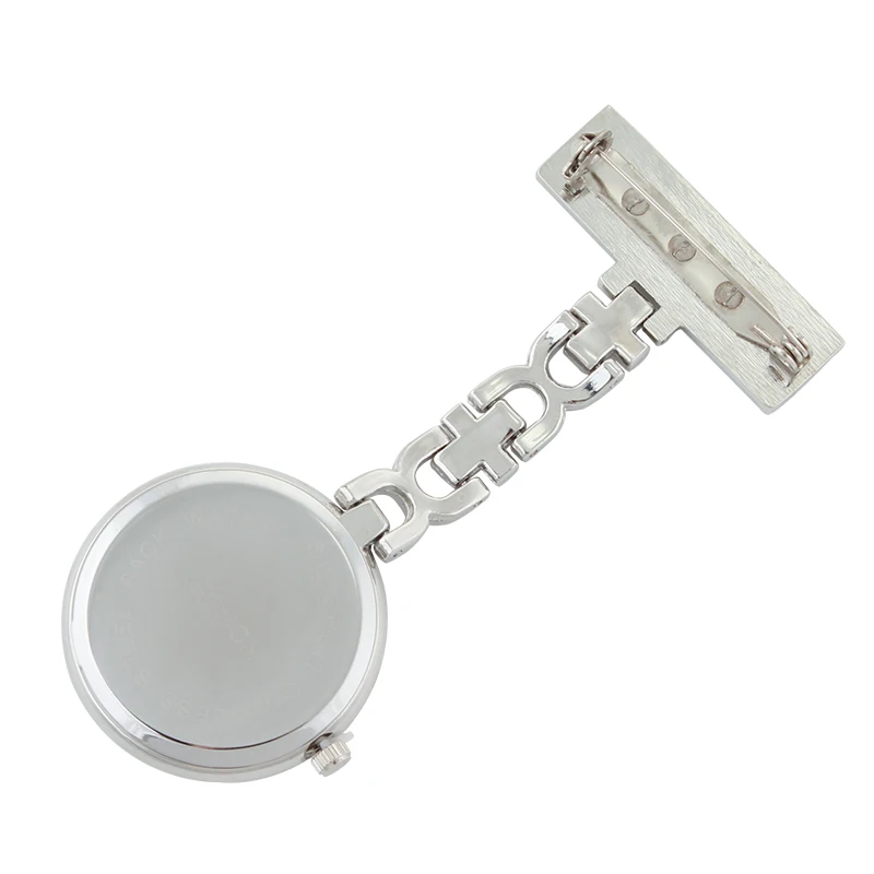 ALK VISION Fob Nurse Pocket Watch Brooch Medical Watch Pendants Unisex Stationary Rose Gold Top Brand Quartz Silver Women 10pcs