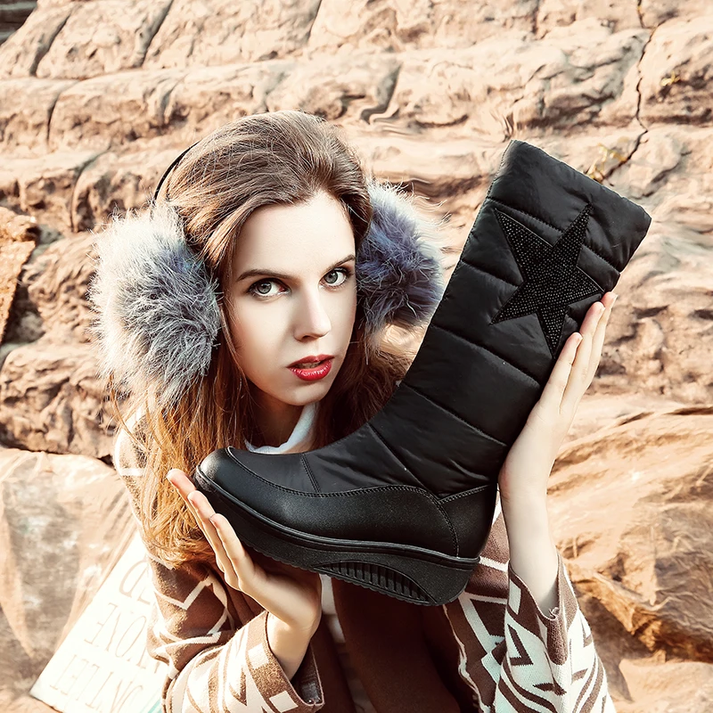 

Женские сапоги до середины икры из натуральной кожи, размер 22-27 см