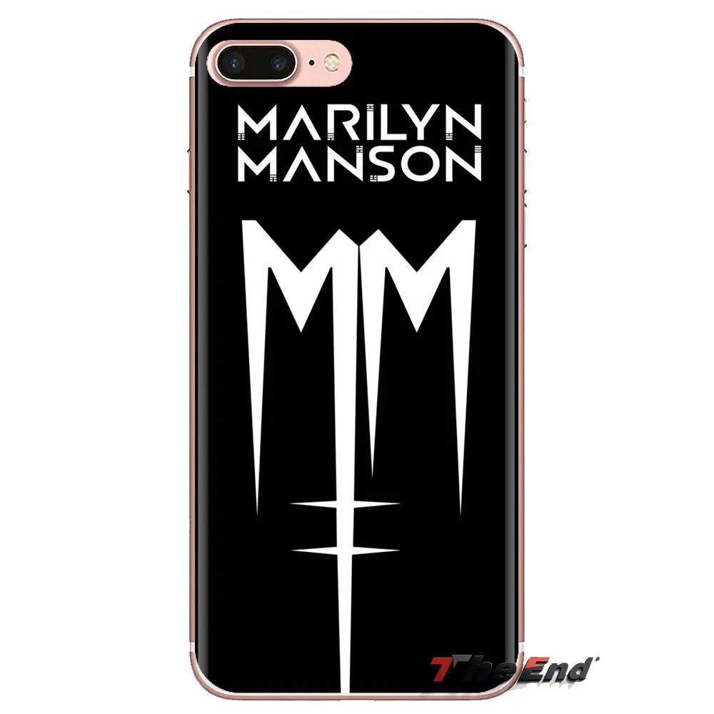 Чехлы из ТПУ Brian Hugh Warner Marilyn manson для sony Xperia Z Z1 Z2 Z3 Z5 compact M2 M4 M5 C4 E3 T3 XA huawei mate 7 8 Y3II |