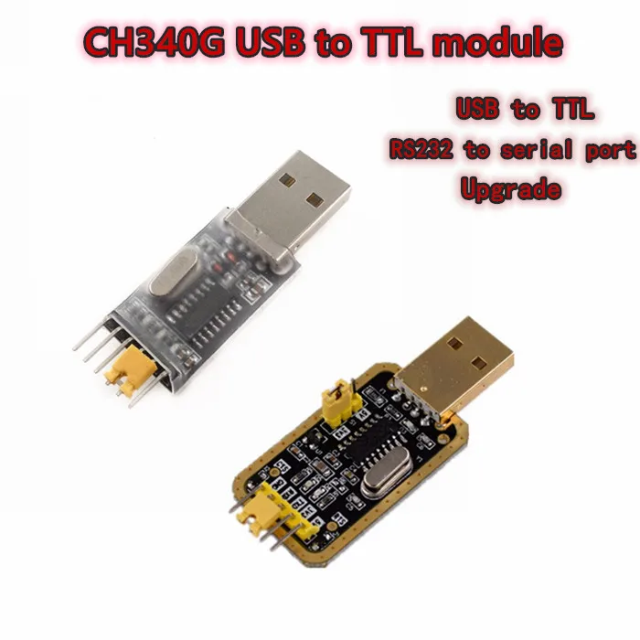 1шт Плата микроконтроллера CH340G USB для TTL модуля CH340 небольшая пластина щеток STC