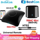 Универсальный умный пульт дистанционного управления Broadlink RM4 PRO Bestcon RM4C Mini, Wi-Fi, ИК, RF