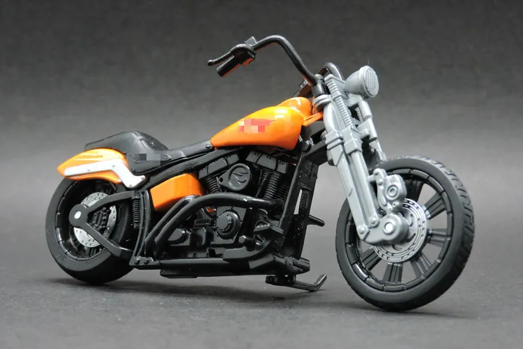1:18 Scale Alloy Die-casting Model Motorcycle Mold Suitable For 3.75 Inch Doll Carrier Scene Decoration Children's Toy |