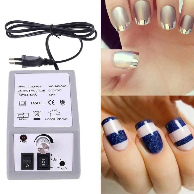 

Professional electric nail file drill manicure tool pedicure machine set kit T4MB