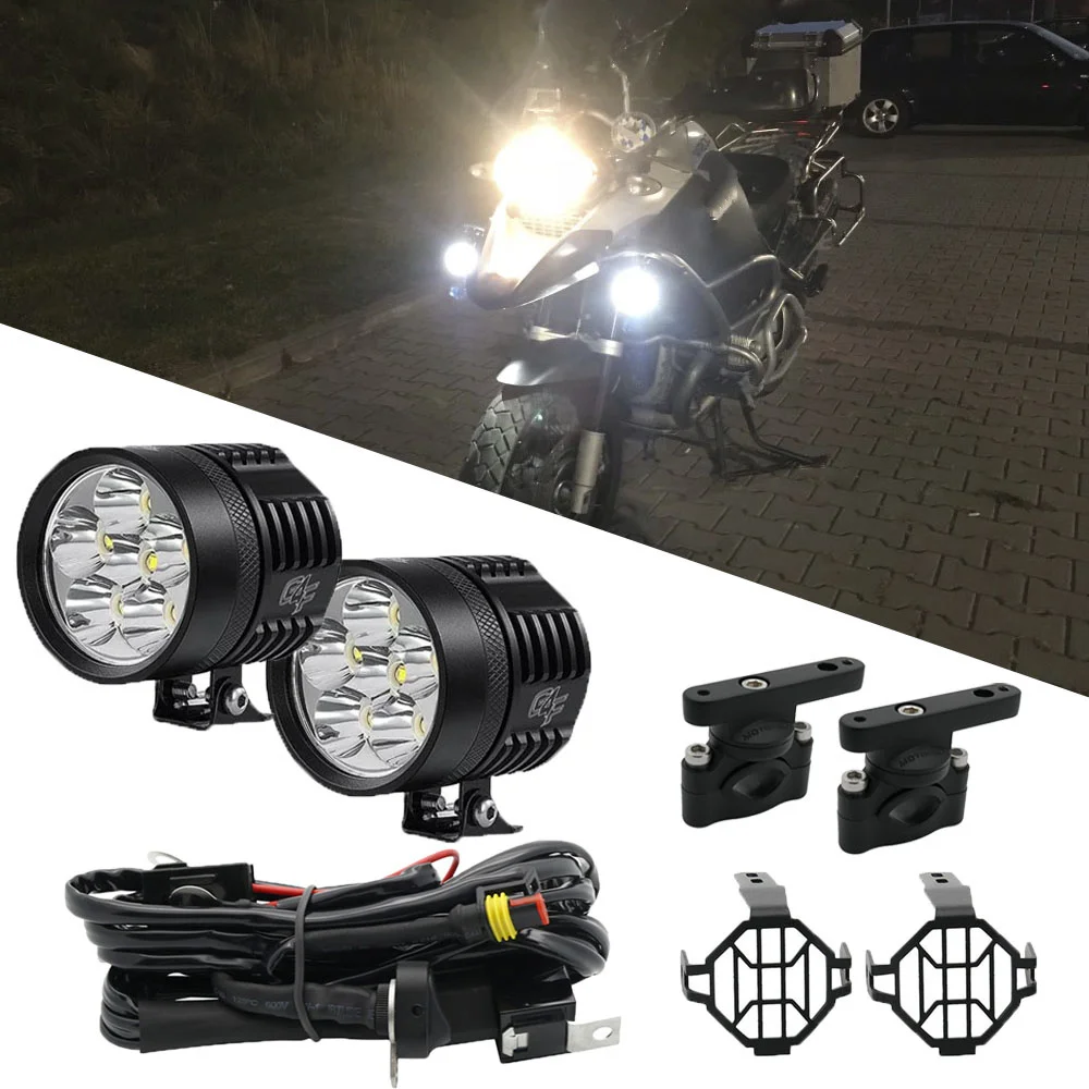 Передние кронштейны для BMW R1200GS F800 светодиодных фар дальнего света s R 1200 GS Adventure