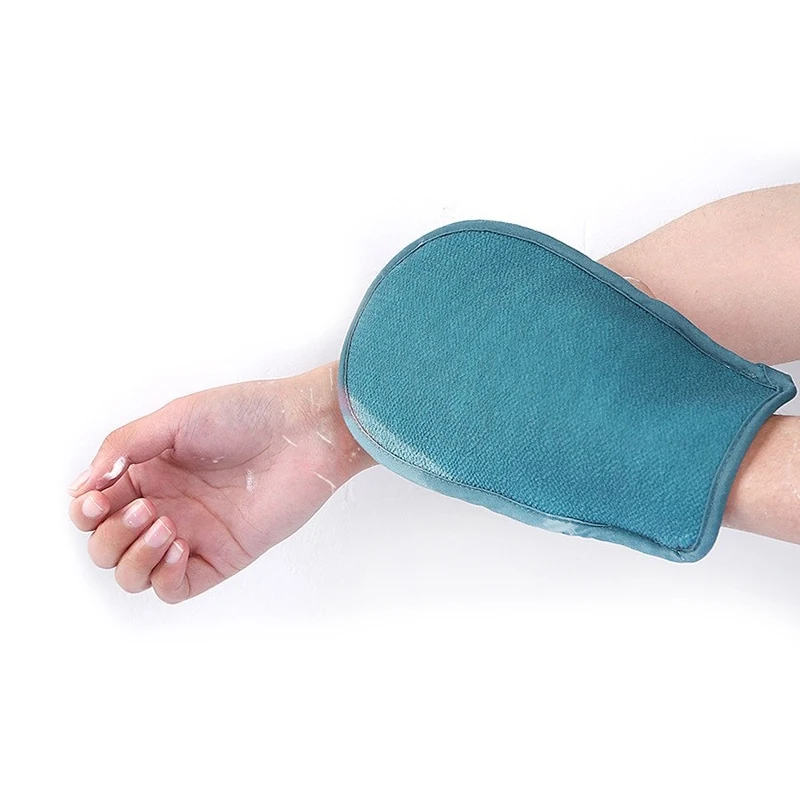 1 комплект перчатки для мытья и полоска душа щетка тела отшелушивающая мочалка