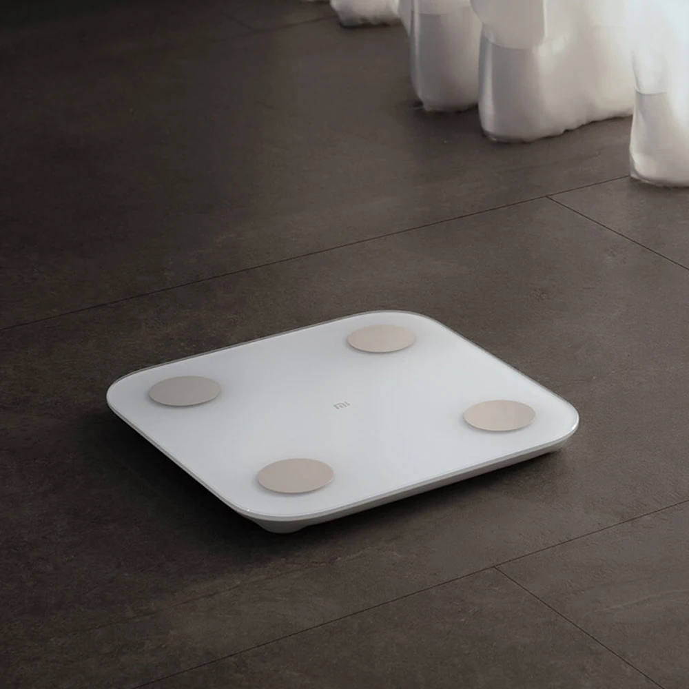 100% смарт весы Xiaomi Mi Scale 2 для жира в теле Bluetooth 5 0 монитор с приложением