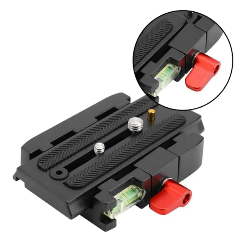 Алюминиевый быстросъёмный блок P200Clamp адаптер для Manfrotto 577 501 500AH 701HDV Q5 камера штатив аксессуары