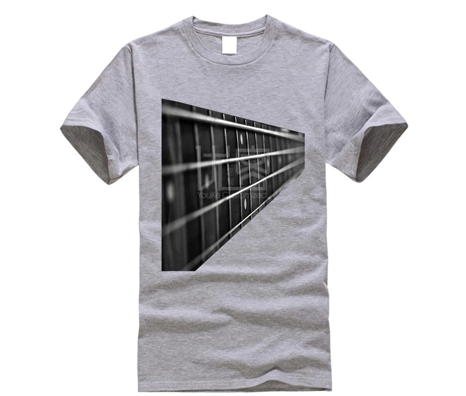 Брендовая мужская рубашка бас гитара Лад музыкальный плеер металл рок музыка