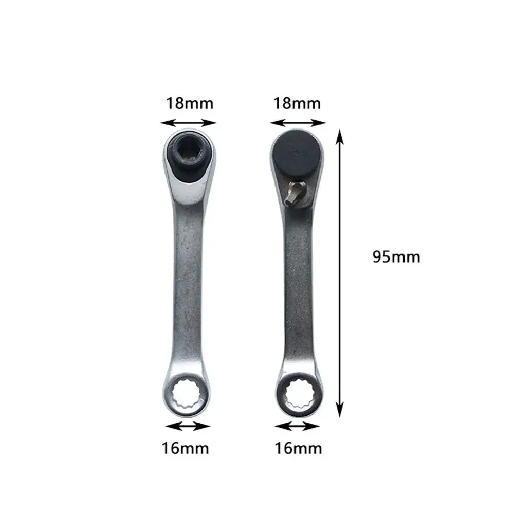 1/4 &quotгаечный ключ с храповым механизмом хром ванадиевая сталь Сверло