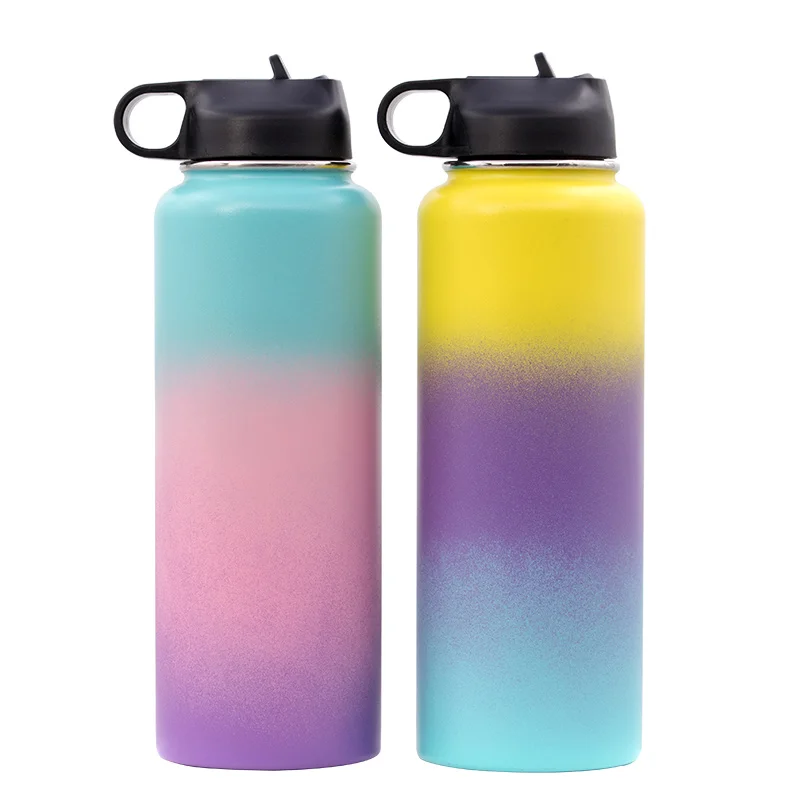 Портативный термос из нержавеющей стали с двойными стенками уличная бутылка для