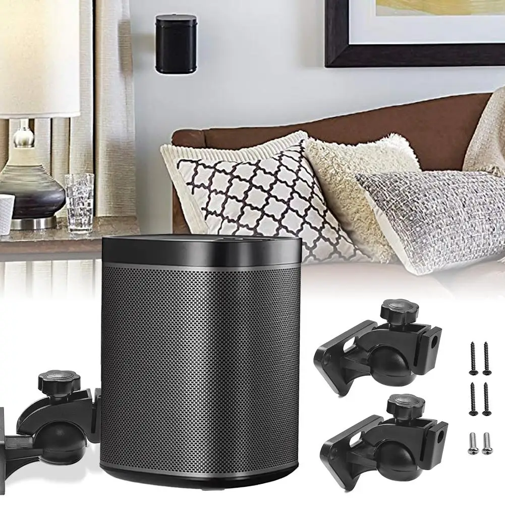 1 пара беспроводной умный настенный кронштейн для динамика подвесной Потолочная