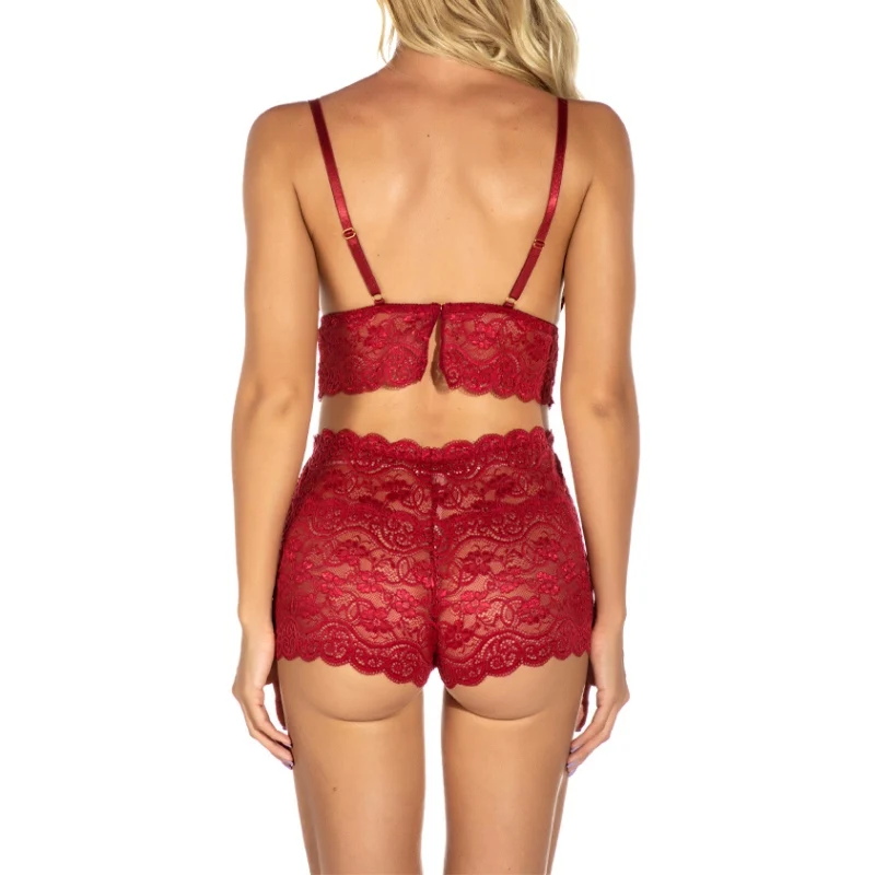 

Women Sexy Bra Set Ladies Sexy Lace Comfortable Polyester Sleepwear Underwear Tops Bra Briefs Sets Lenceria Biquini5XL