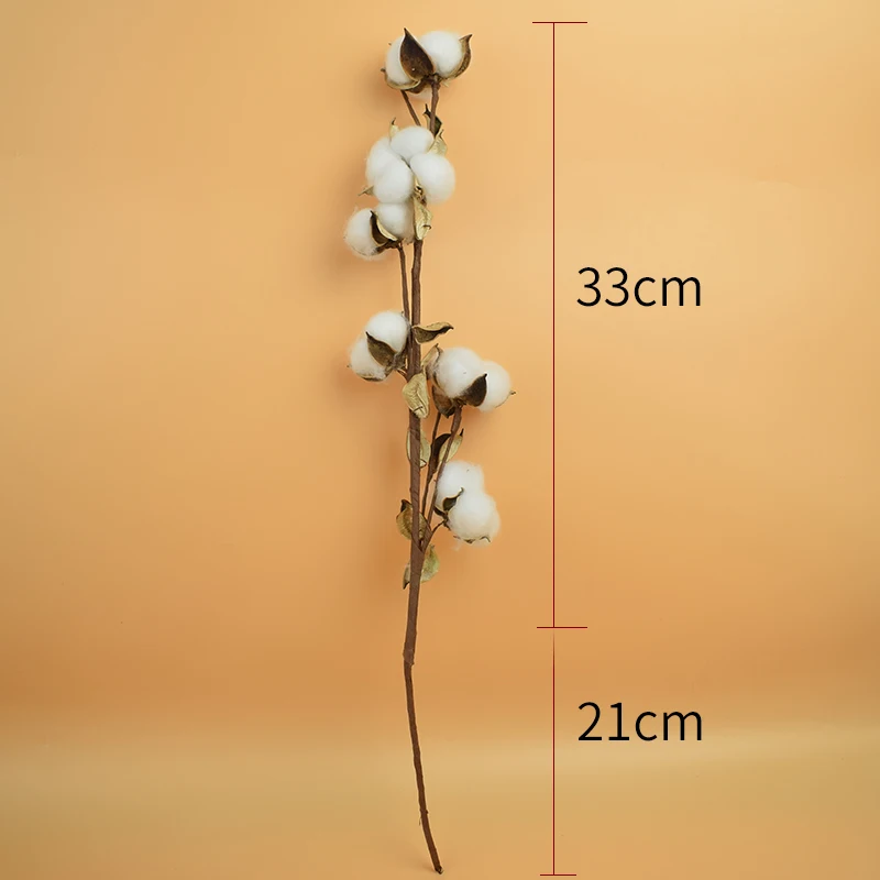 1 шт. искусственные цветы из искусственного хлопка 6 насадок|Искусственные и