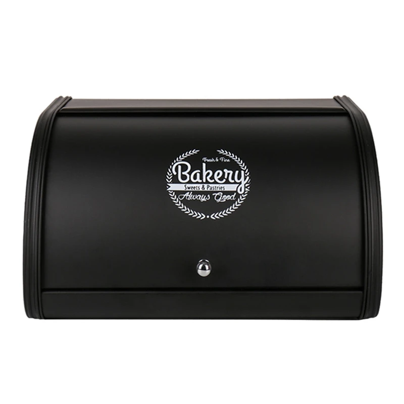 Металлическая откидная коробка для хлеба в рулоне Пыленепроницаемая хранения