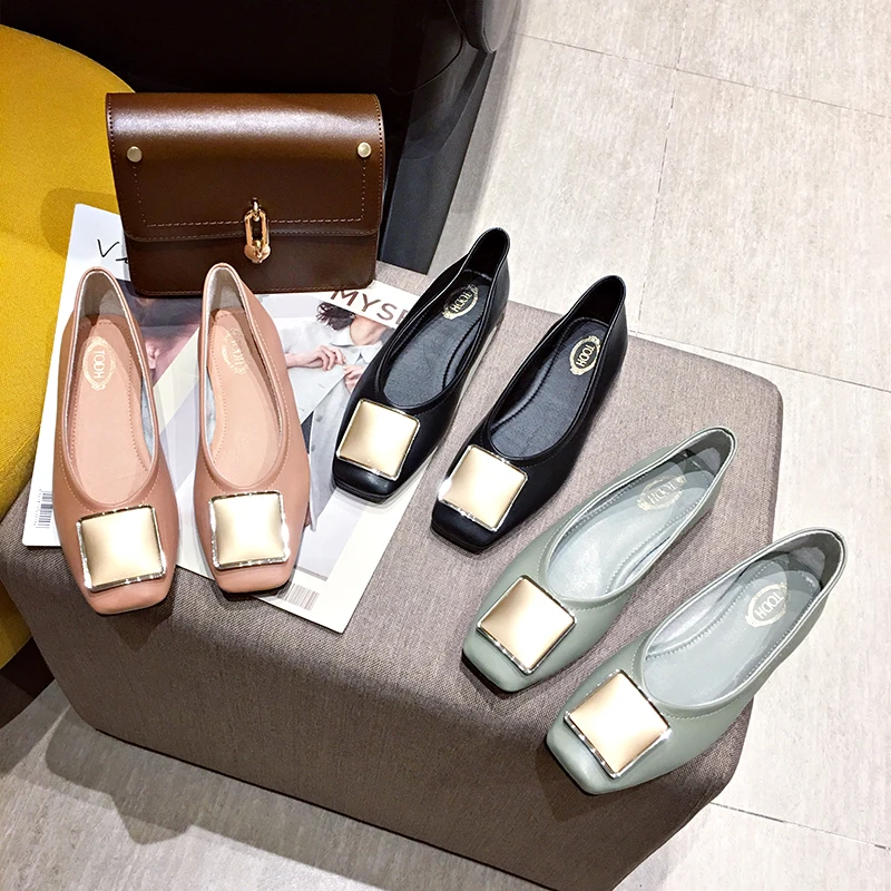 Женские модные туфли на плоской подошве FamtiYaa Повседневные Дышащие слипоны из