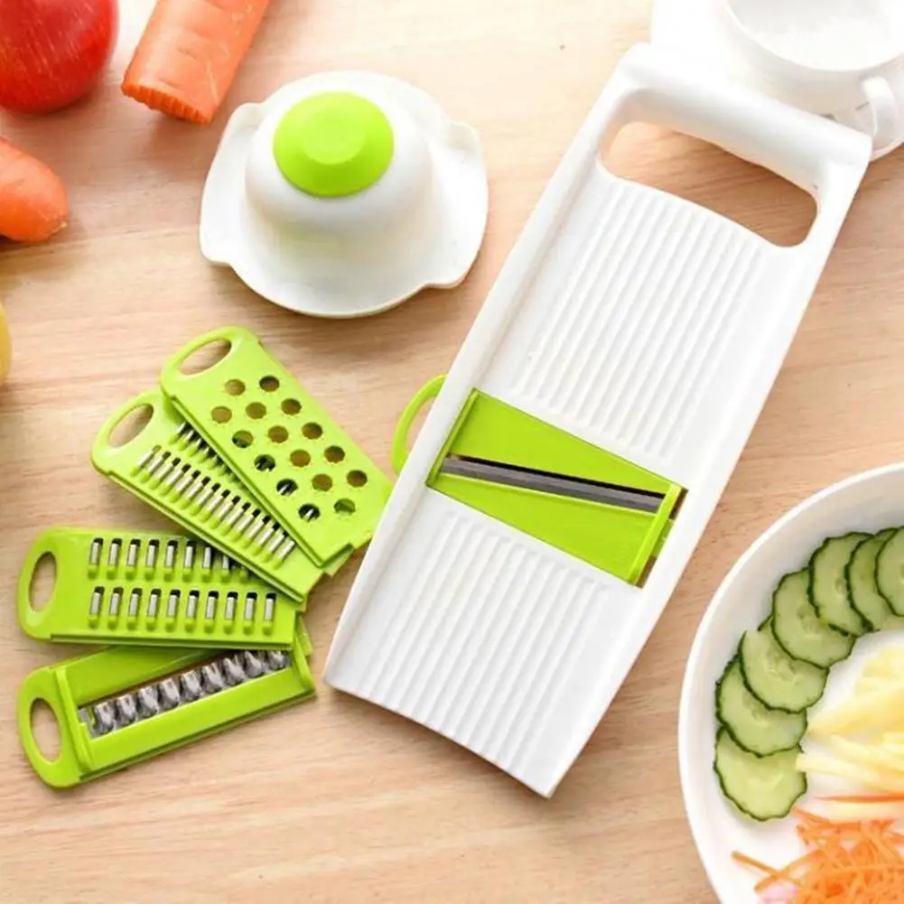 

7Pcs/Set Manual Potato Slicer Kitchen Multifunctional Vegetable Potato Cutter Shred Slicer Grater Kitchen Tools