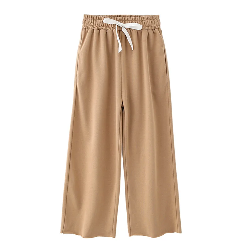 Детская одежда штаны для девочек Новинка осени 2020 года прямые брюки в Корейском