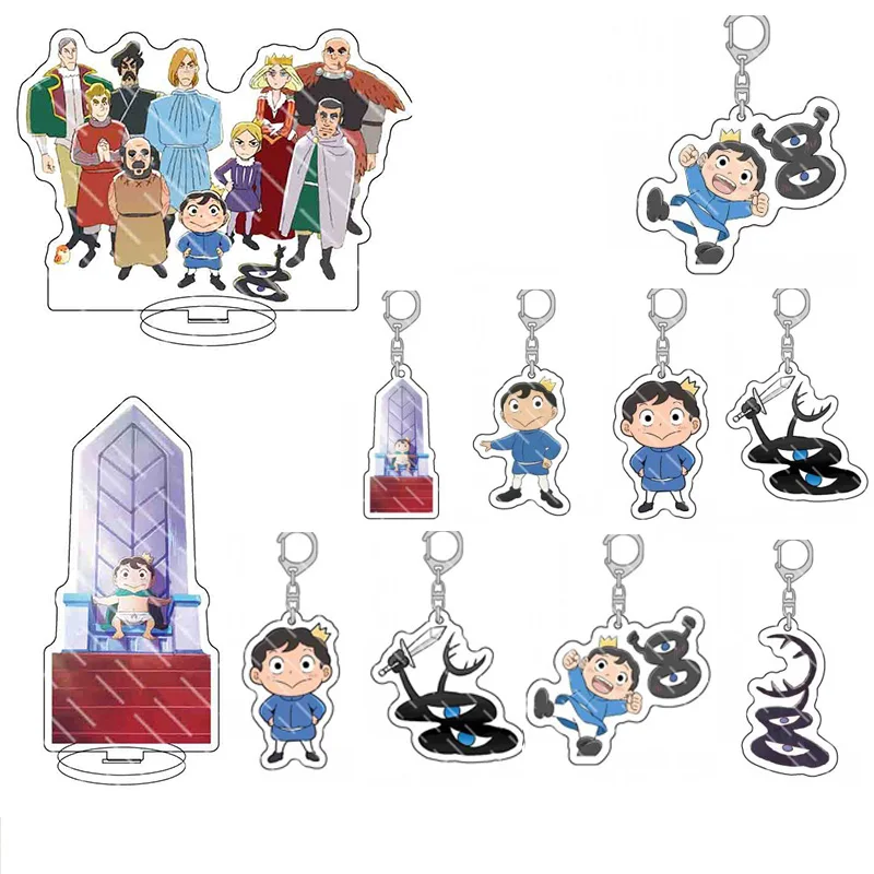 

Аниме Osama Rankingu рейтинг королей Каге Bojji акриловый брелок Подвеска стенд модель пластина брелок косплей подарок на день рождения