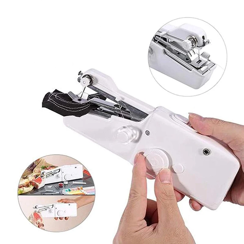 Ручная портативная швейная машина удобные инструменты для шитья подходит