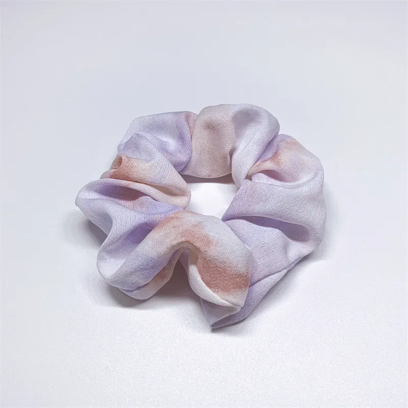 Шифоновые резинки для волос разноцветные |