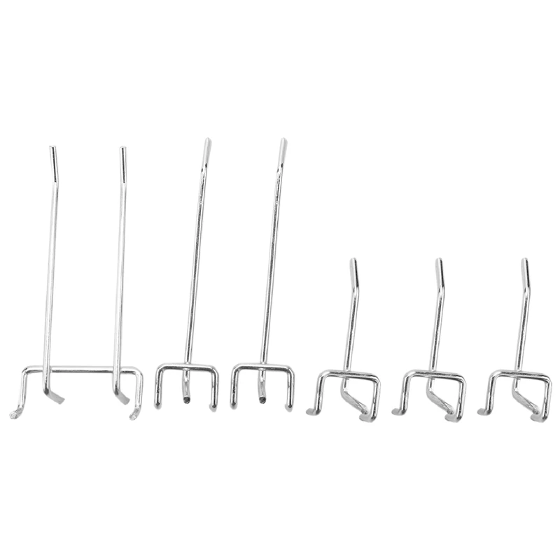 86 Piece Pegboard Hooks Organizer Assortment With Metal Bins And Peg Locks |