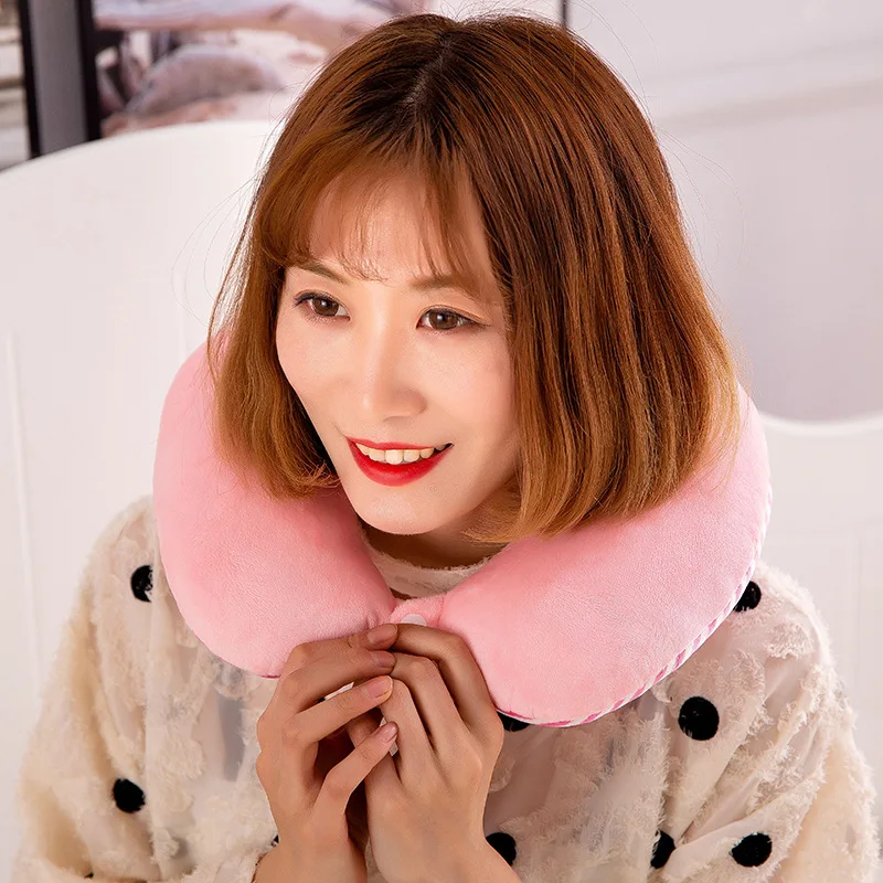 U-образная подушка в форме мультяшного героя для кормления студентов офиса