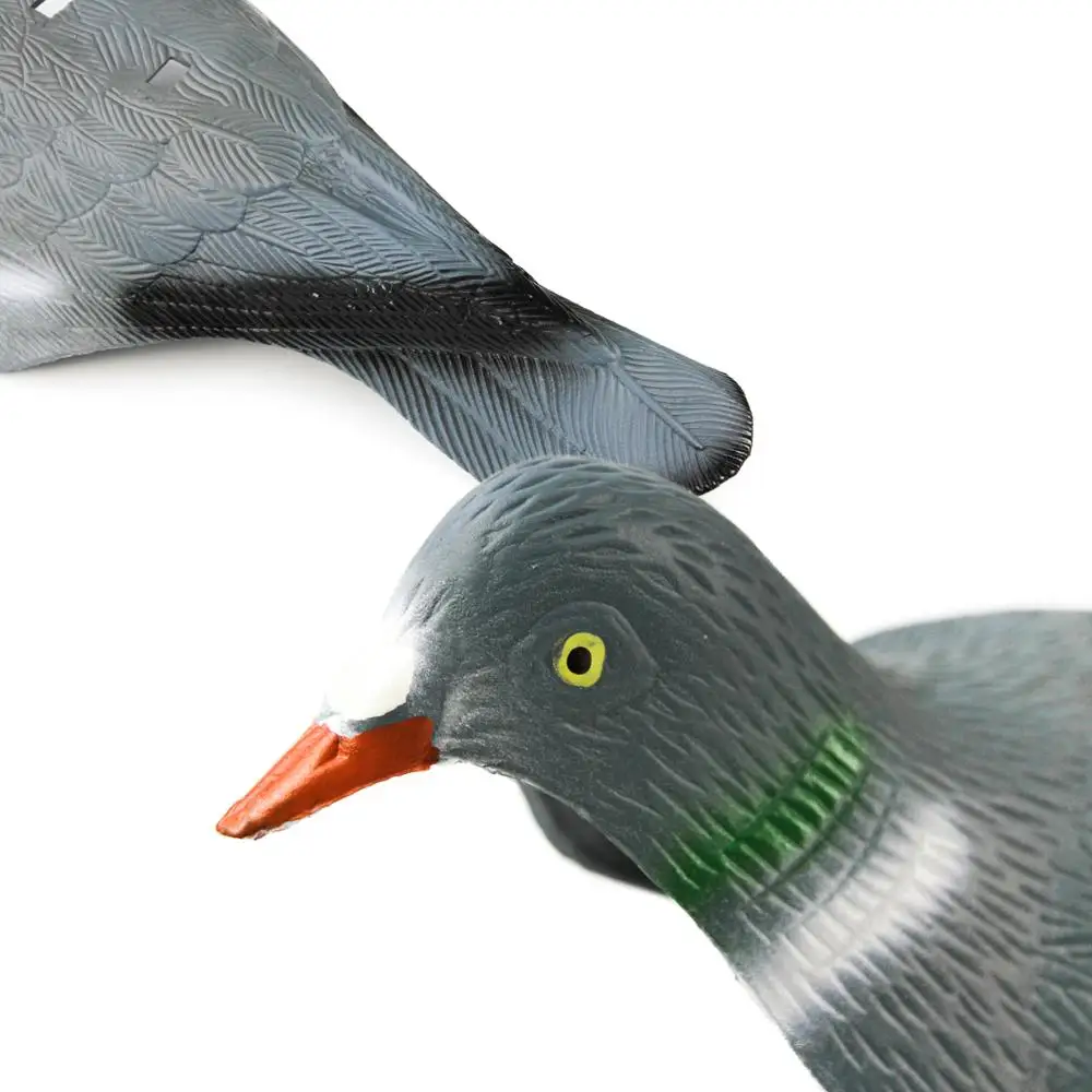 

GUGULUZA 5 x Pigeon Decoy Shells High Definition Decoying Shooting HD Painted with Pegs