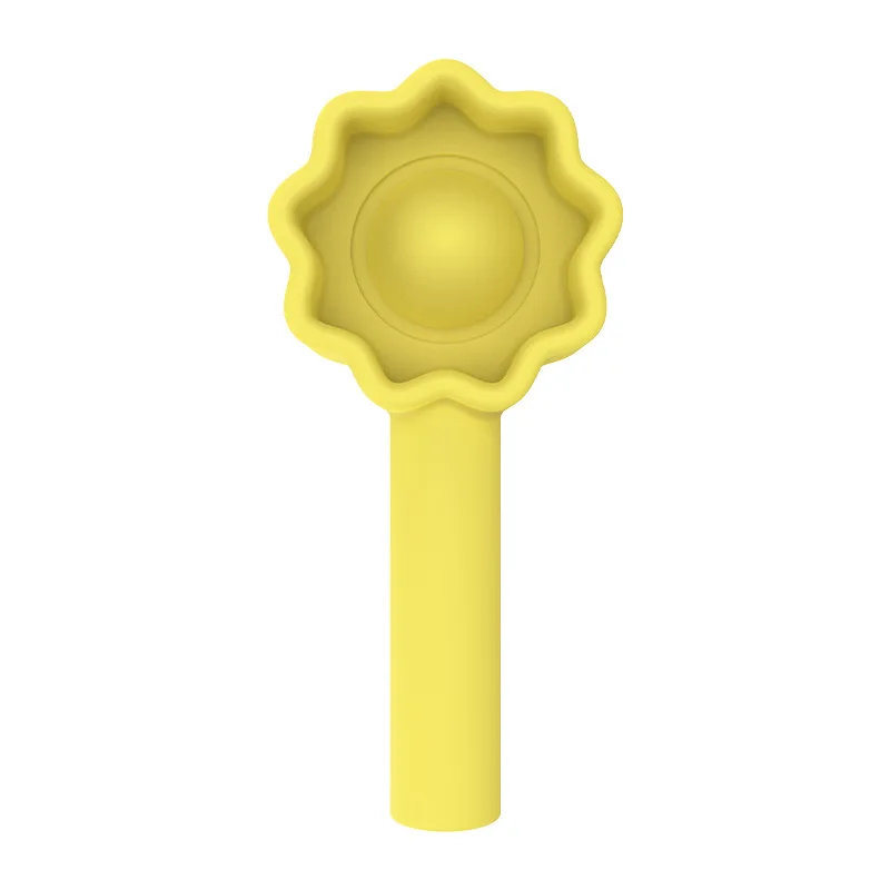 

Creative Silicone Fidget Toy Bubble Sensory Pen Cap Bubble Up To Relieve Stress Pen Cap For Decompression Cap Cover Pen Cap