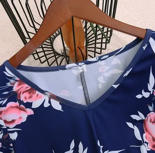 Платье с длинным рукавом для мамы и дочки цветочным принтом | Мать ребенок