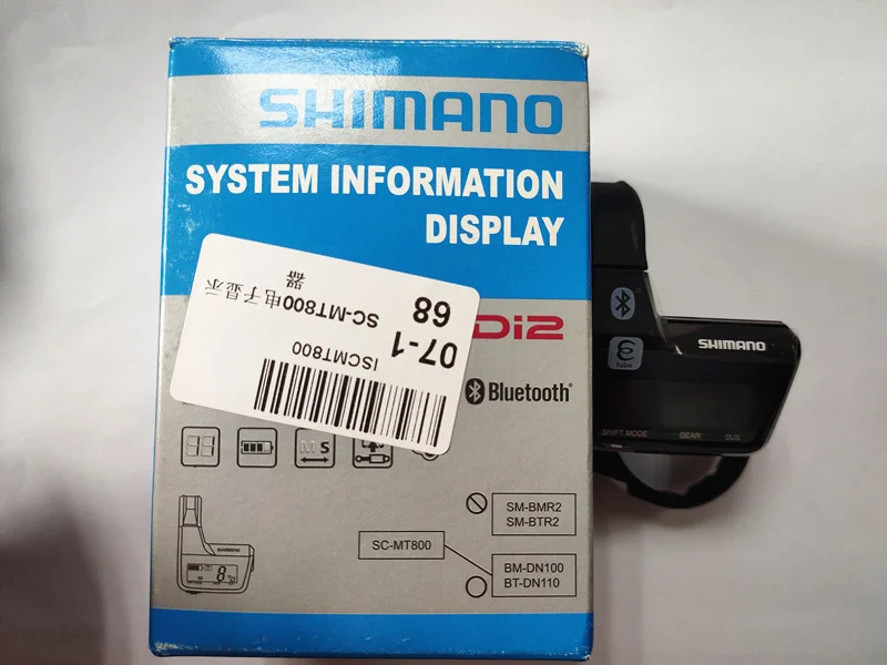 

SHIMANO DEORE XT SC-MT800 DI2 System Information Display-E-TUBE-D-FLY Wireless System Compatible With ANT+ Private Bluetooth