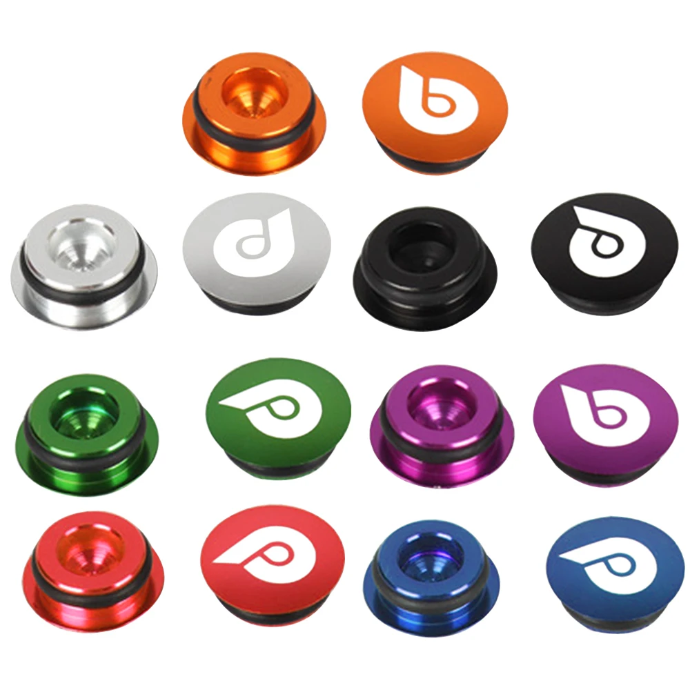 Folding BMX Bicycle Aluminum Alloy Crank Dustproof Plug Hollow Bike Right Compatible M610 Crankset Covers Chainwheel  Drop