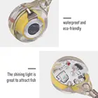 Рыболовная Приманка Ловушка светильник светодиодный глаз Форма рыбалка приманка светящаяся наживка лампа глубокое падение подводной глаз Форма Рыбалка кальмары приманки