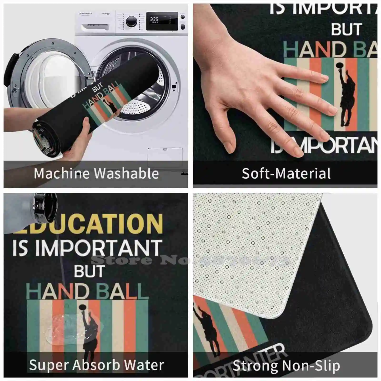 Важливо но гандбол важнее подарок для любителей гандбола мягкая подушка