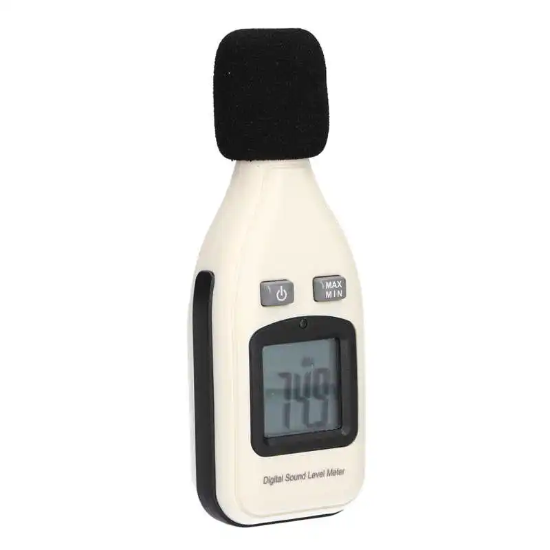

Sound Level Meter Decibel Meters 30-130dBA Maximum Minimum Digital for Music Recording