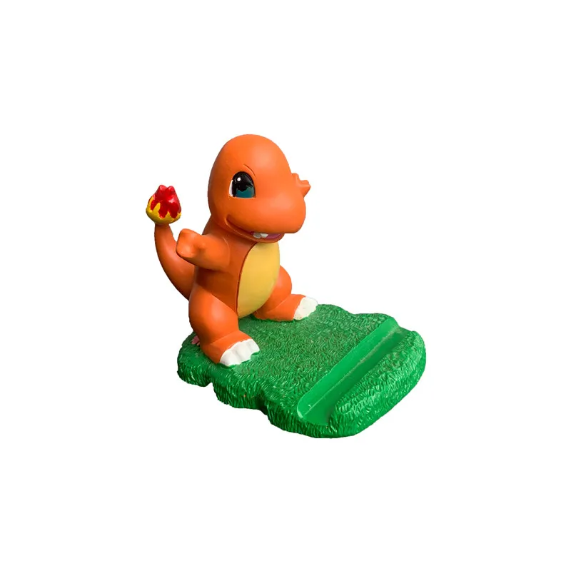 Высокое качество милый мультяшный покемон Squirtle Charmander, Бульбазавр, Гараж Комплект универсальная настольная подставка для мобильного держатель телефона Подставка - Цвет: Charmander
