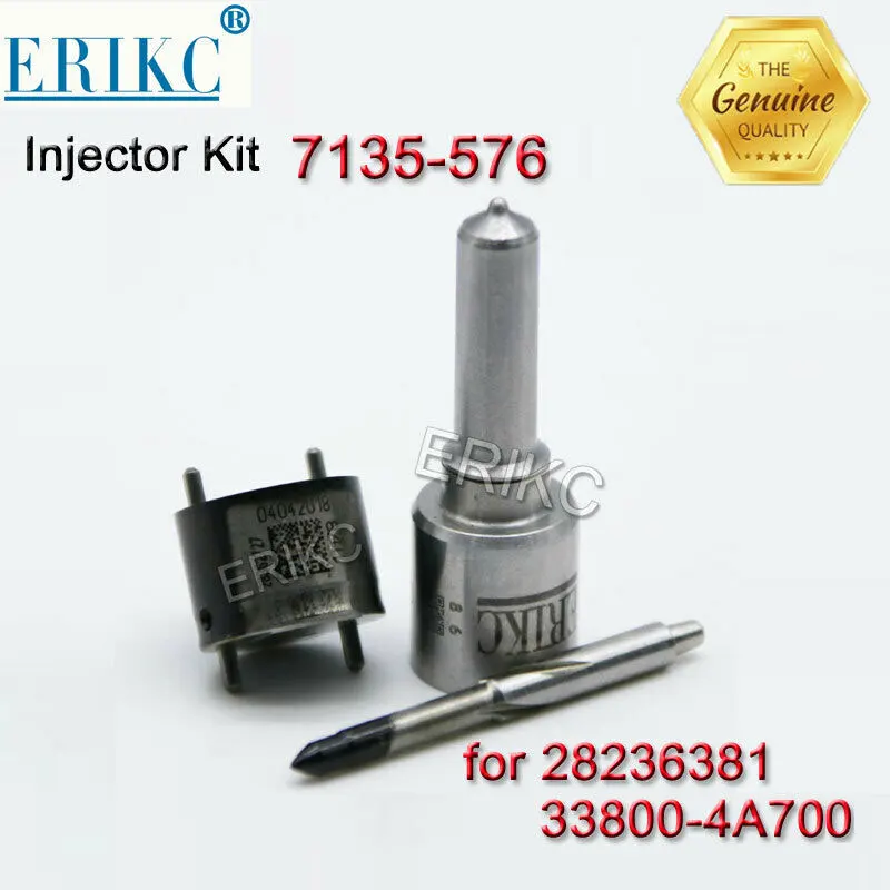 ERIKC 7135 576 комплекты для ремонта топливных форсунок H379 G379 и клапан 9308 625C Hyundai 28236381