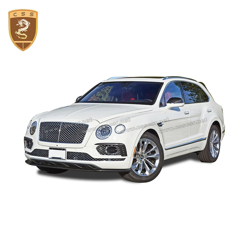 CSSYL эксклюзивная поставка Bentley Bentayga губа переднего бампера из углеродного