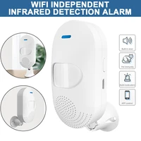 tuya smart wifi infrared detectors motion sensor home alarm system compatible with tuyasmart app smart life app