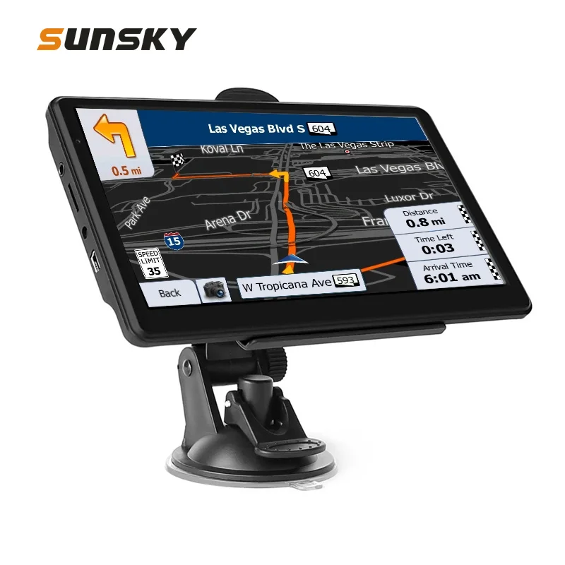 

7 inch Car GPS Navigator 8G+128M/256M Capacitive Screen North America/Southeast Asia/Australia/Europe/Africa/Middle East Map